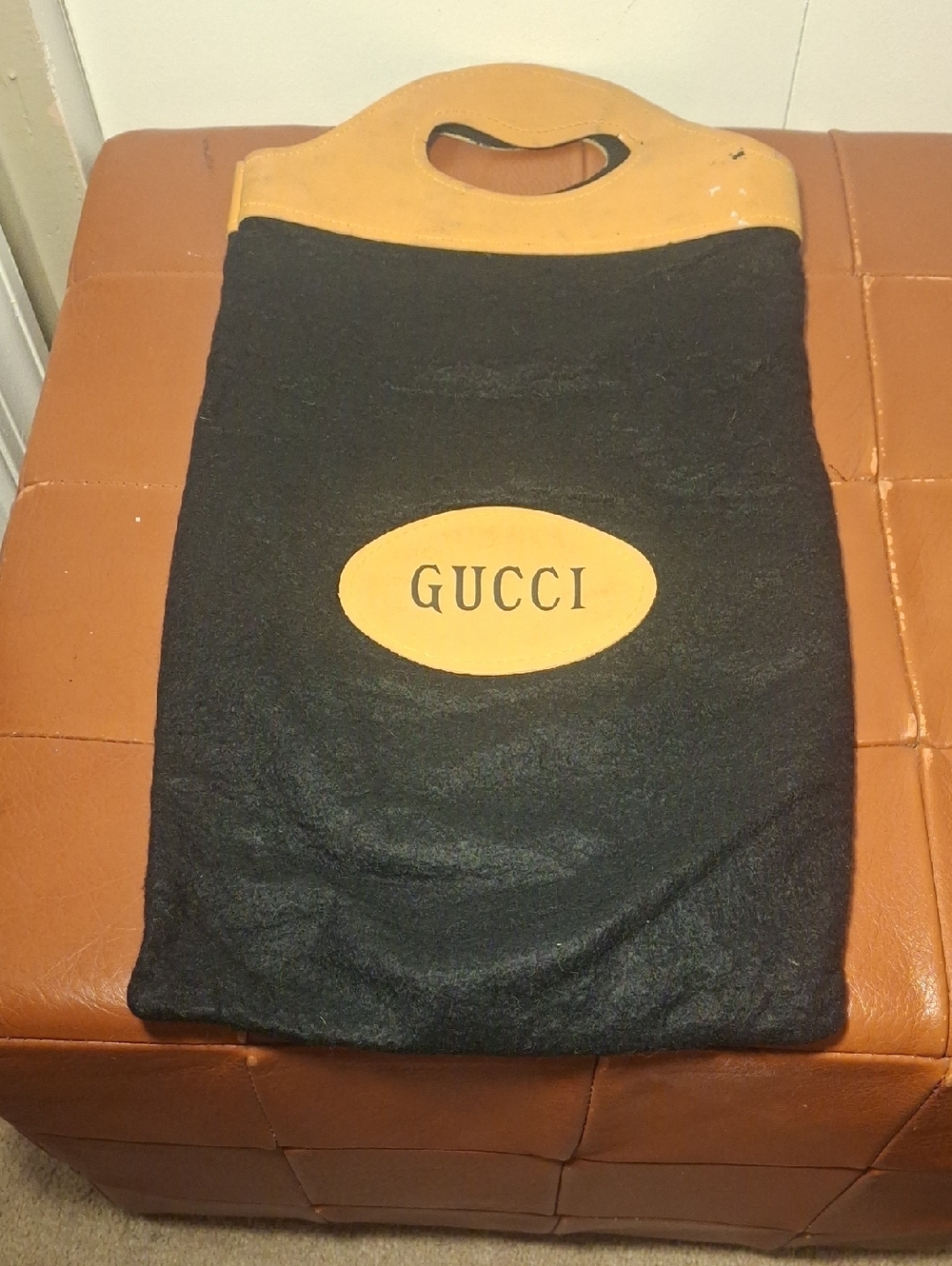 Black and Tan Mini Hand Bag